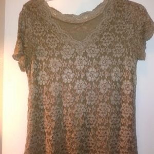 Lace blouse or t shirt